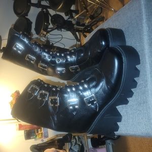Goth boots